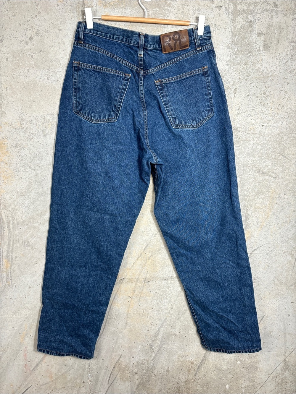 Vintage RRL Made in USA Dark Wash Jeans